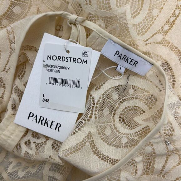 Parker The Maeve Lace Top L NWT - Picture 6 of 8